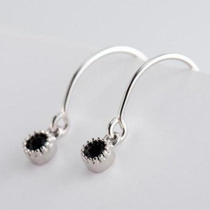 Silver Long Link Drop Earring,wedding Gift,dainty..
