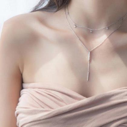 Women Choker Necklace, Gift, 925 St..