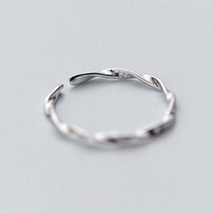 Dainty Ring, Thin Small Ring, 925 Sterling Silver..
