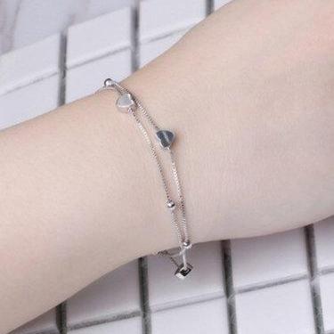 Hot Sale New Double Layer Heart Bea..