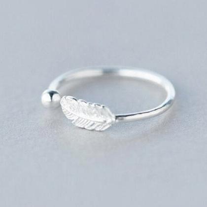 925 Sterling Silver Ring, Engagement Ring, Silver..