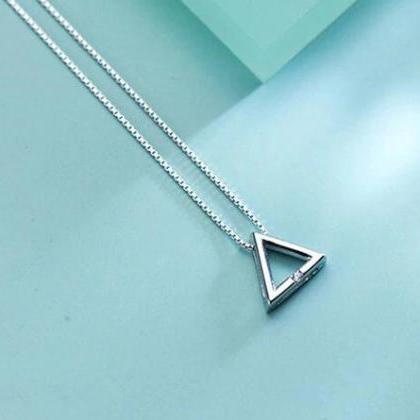 New Fashion Geometric Triangle Pend..