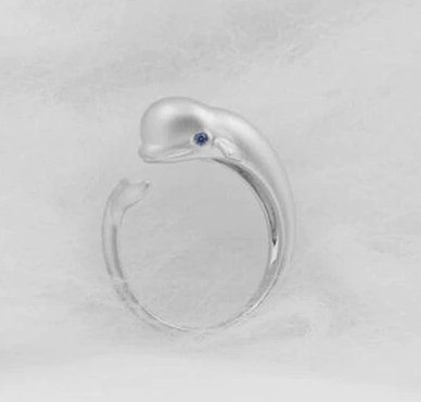 Fashion Beluga Whale Cute Trend Women Ring,engagement Ring,dainty Ring,gift For Her, Minimalist Ring, Boho Ring,wedding Ring.