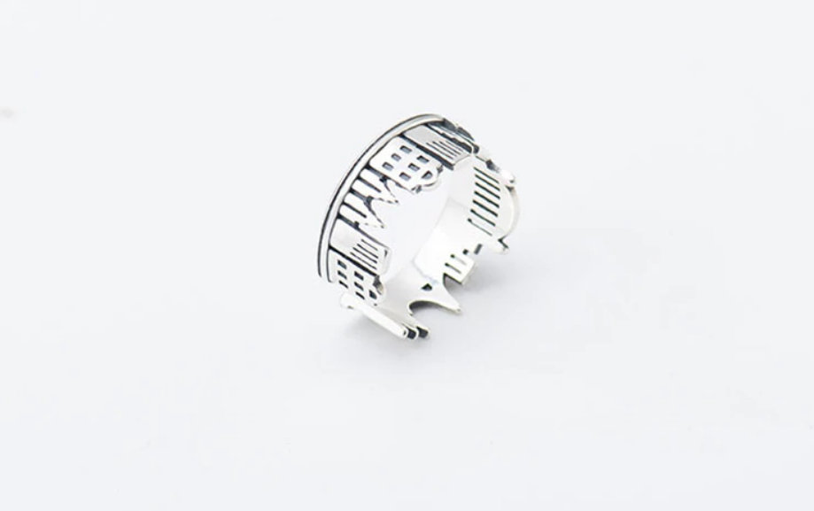 Good Quality London City Finger Ring, British Building Ring,925 Sterling Silver Ring,adjustable Ring,minimalist Ring Boho Ring, Wedding Gift