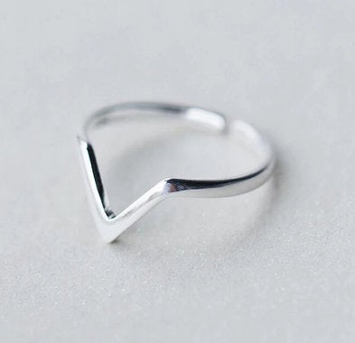 Hot Sale New Fashion V Shape Simple Cute Open Women Ring,Engagement Ring,Dainty Ring,Gift for her, Minimalist Ring,Boho Ring,Wedding Ring.