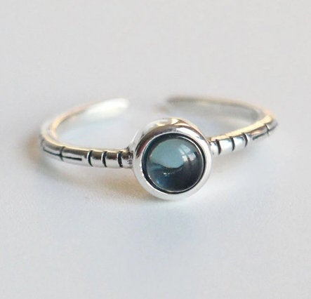 Hot Sale New Fashion Opal Round Open Ring Women Jewelry,Engagement Ring,Dainty Ring, Gift for her, Minimalist Ring, Boho Ring, Wedding Ring.