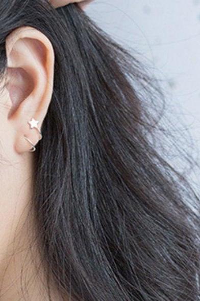 Star Studs, Silver Earrings, 925 Sterling Silver, Minimalist Earring, Boho Earring, Tiny Earring, Dainty Ring, Gift For her, Jewellery.