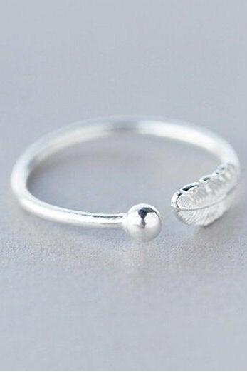 925 Sterling Silver Ring, Engagement Ring, Silver Ring, Adjustable ring, Delicate ring, Dainty Ring, Gift for her,Minimalist ring, Boho